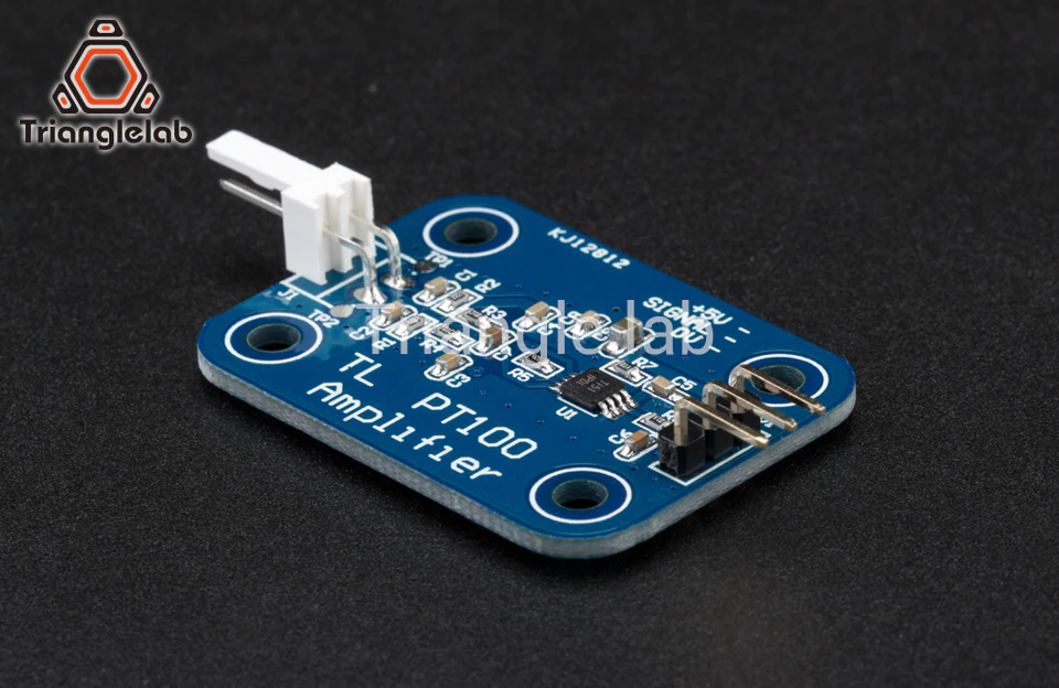 Trianglelab PT100 zosilňovacia doska